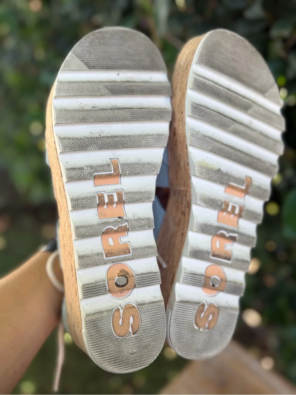 Sorel Cameron Women's Mint Suede Lace-Up Ghillie Flat Forms